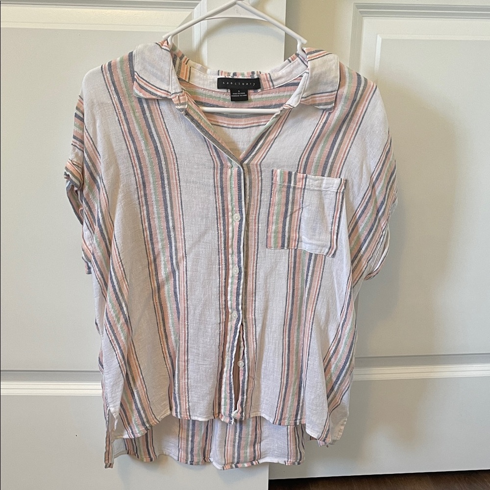 Multicolor Striped Blouse